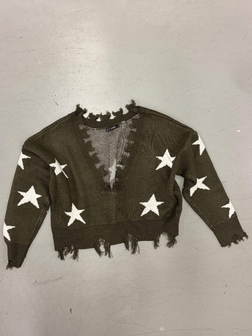 ZAFUL  V-Neck Sweater